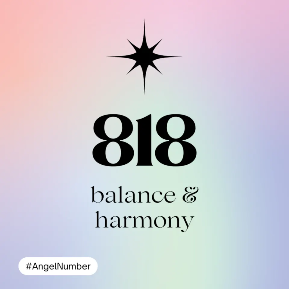 818 angel number