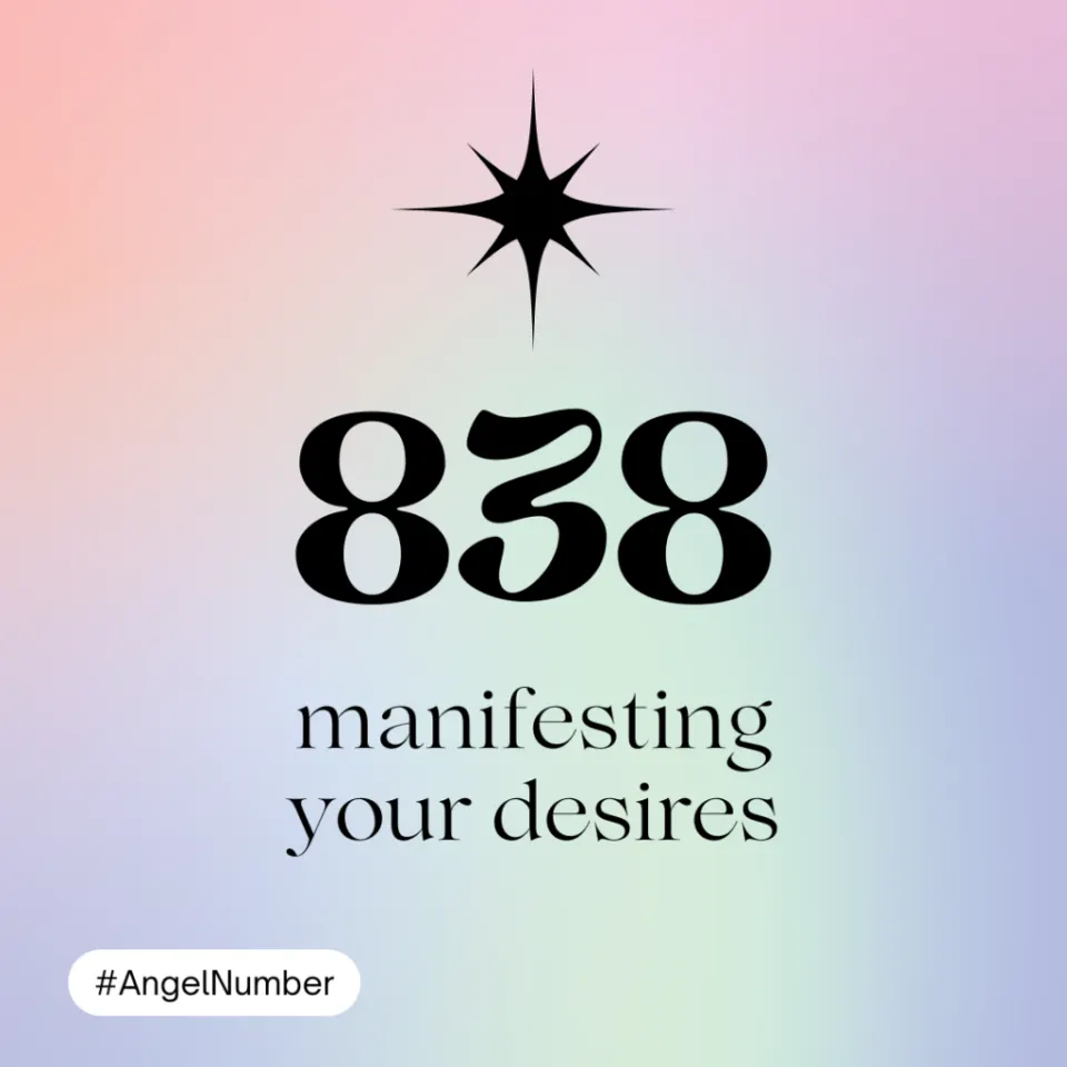838 angel number