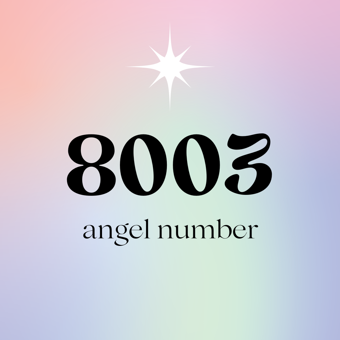 8003 angel number